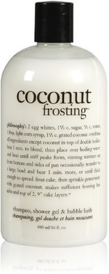 

Philosophy Coconut Frosting Shampoo/Shower Gel/Bubble Bath(450 ml)