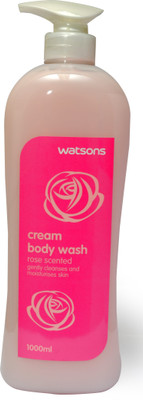 

Watsons Rose Scented Cream Body Wash(1000 ml)