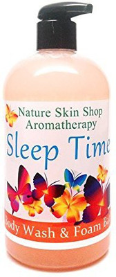 

Nature Skin Shop Shower Bath Gel, Sleep Time , 16 ounces(295 g)