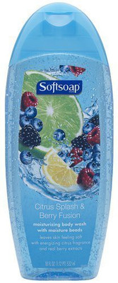 

Softsoap Citrus Splash and Berry Fusion Moisturizing Fluid Pack of 3(540 ml, Pack of 3)