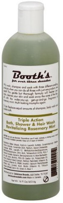 

C. Booth Triple Action Bath Shower & Hair Wash Rosemary Mint(480 ml)