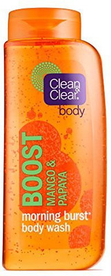 

Clean & Clear & Clear Boost Mango & Papaya Morning Burst Body Wash(295 g)