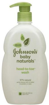 

Johnson's Naturals Head-To-Toe Wash - (Us)(532 ml)