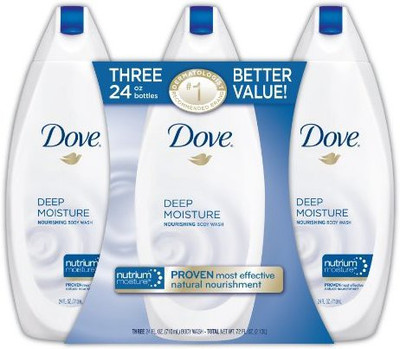 

Dove Deep Moisture Value Pack 3 Count(720 ml, Pack of 3)