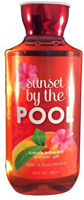 

Bath & Body Works Sunset By the Pool, Shower Gel, Shea Vitamin E,(295.7 ml)