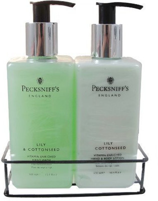 

Pecksniffs Lily & Cottonseed Hand Wash And Body Lotion Set(100 ml, Pack of 2)