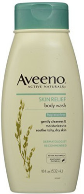 

Aveeno Active Naturals Fragrance Free Skin Relief Body Wash, Soothing Oatmeal(532 ml)