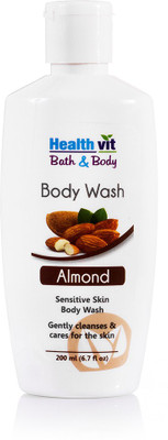 

HealthVit Bath & Body Moisturizing Almond Bodywash(200 ml)