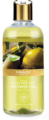 

Vaadi Herbals Breezy Olive & Green Apple Shower Gel(300 ml)