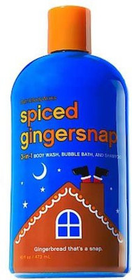 

Bath & Body Works Spiced Gingersnap 3 in 1 Wash, Bubble , Shampoo(473 ml)