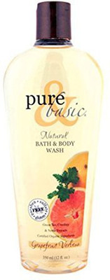 

Pure & Basic Natural Bath And Body Wash Grapefruit Verbena(354.84 ml)