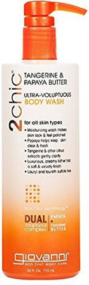 

Giovanni 2Chic Body Wash With Tangerine And Papaya Butter(709.68 ml)