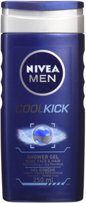 

Nivea Bath Care Shower Gel Cool Kick for Men, 250 ml(250 ml)