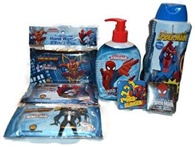 

Spiderman Bath Bundle Of 5 Items(354.84 ml, Pack of 2)