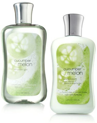 

Bath & Body Works Shower Gel and Lotion Gift Set (CUCUMBER MELON)(236 ml, Pack of 2)