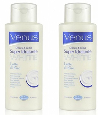 

Venus Super Idratante White Shower Cream With Milk S Rice(Pack Of 2)(250 ml, Pack of 2)
