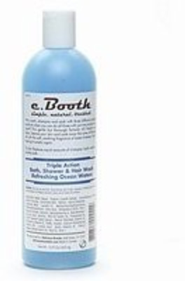 

C. Booth Triple Action Bath, Shower & Hair Wash, Ocean Waters,(473.12 ml)