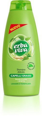 

Erbaviva Shampoo with Nettle and Ginseng Extract * 500ml * 16.9fl.oz * [ Italian Import ](295 g)