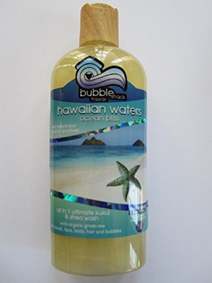 

Bubble Shack Hawaii Waters Ocean Bliss All in 1 Ultimate Kukui and Shea Wash(295 g)