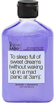 

Not Soap, Radio Wash - Lavender & Clementine - 13.6 oz - Anti-mania, Stress Relief Formula...(402 ml)
