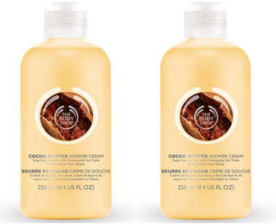 

The Body Shop Cocoa Butter Shower Cream Pack Of 2(250 ml, Pack of 2)