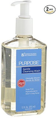 

Purpose Gentle Cleansing Wash, 6-Ounce Pump Bottle (Pack of 2)(168 g, Pack of 2)