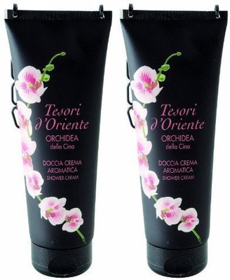 

Tesori d'Oriente "Orchidea Della Cina" Chinese Orchid Shower Cream(Pack Of 2)(250 ml, Pack of 2)