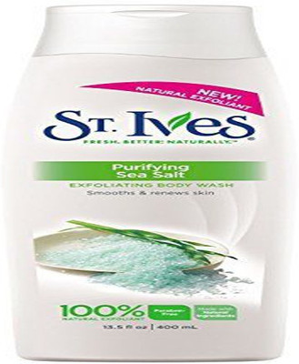 

St. Ives Purifying Sea Salt Body Wash(400 ml)