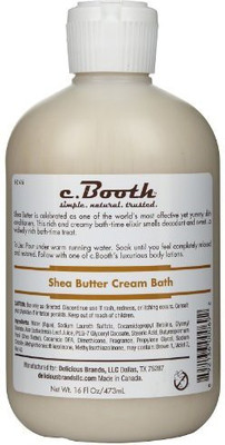 

C. Booth Shea Butter Cream Bath -(473.12 ml)