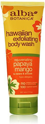 

Alba Botanica Hawaiian, Papaya Mango Exfoliating Body Wash(207 ml)