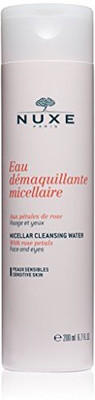 

Nuxe Micellar Cleansing Water with Rose Petals for Sensitive Skin, 6.7 fl. oz.(187.6 g)