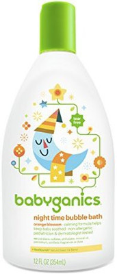 Babyganics Baby Bubble Bath, Orange Blossom,(354 ml)