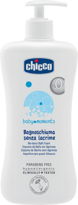 Chicco Bath Foam Baby Moments(500 ml) Flipkart