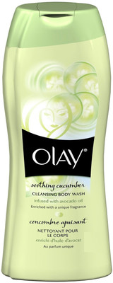 

Olay Soothing Cucumber Cleansing Body Wash(353 ml)