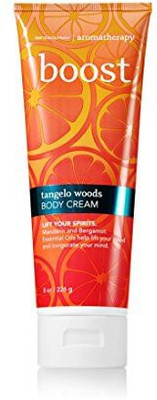 

Bath & Body Works Bath and Body Works Aromatherapy Body Cream Boost Tangelo Woods(226 ml)