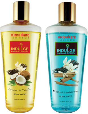 

Krishkare Coconut Vanilla And Vanilla Sandalwood Body Wash(500 ml)