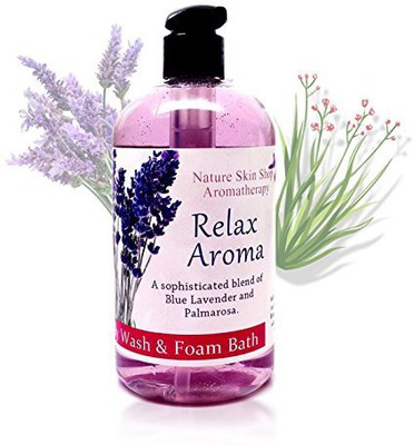 

Nature Skin Shop Relax Lavender Shower Bath Gel, 16 Ounce(295 g)