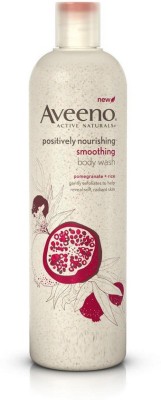 

Aveeno Active Naturals Smoothing Body Wash (Pomegranate + Rice)(455 ml)