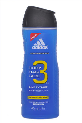 

ADIDAS Body Hair Face 3 In 1 Lime Extract Sport Energy(400 ml)
