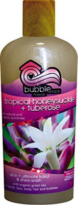 

Bubble Shack Hawaii Honeysuckle + Tuberose All in 1 Ultimate Kukui and Shea Wash(295 g)