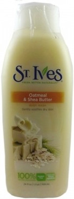 

St. Ives Oatmeal And Shea Butter Body Wash Gently Soothes Dry Skin (Made In USA)(709 ml)