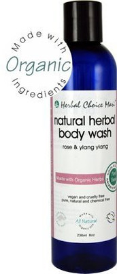 

Herbal Choice Mari M/W Organic Natural Body Wash Rose & Ylang Ylang(236 ml)