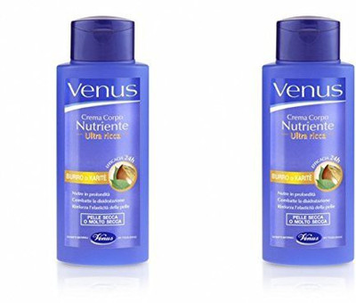 

Venus Nutriente Ultra Ricca Body Cream With Shea Butter(Pack Of 2)(250 ml, Pack of 2)