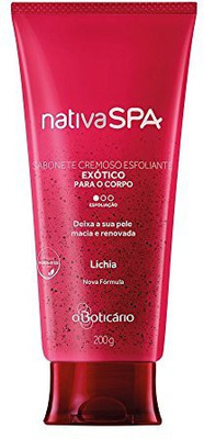 

Boticario Nativa Spa - Sabonete Esfoliante Exotico para o Corpo Lichia(208.4685 ml)
