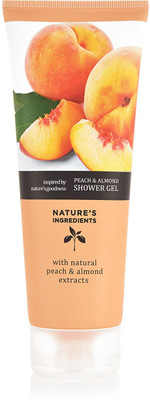 

Nature' Ingredient M&S Peach & Almond Shower Gel(250 ml)