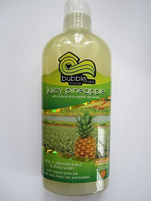 

Bubble Shack Shack Hawaii Juicy Pineapple All in 1 Ultimate Kukui & Shea Wash(14.84 g)