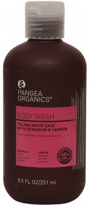 

Pangea Organics Italian White Sage with Geranium & Yarrow Body Wash(251 ml)