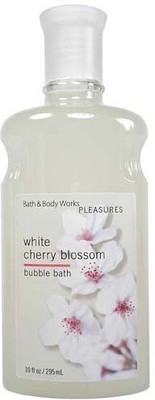 

Bath & Body Works Pleasures White Cherry Blossom Bubble Bath(295 ml)