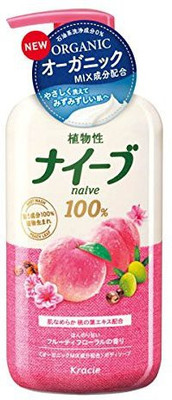 

Kracie Naive Body Pump Soap, Peach(226.795 g)