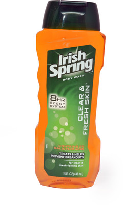 

Irish Spring Clear and Fresh Skin Body Wash(443 ml)